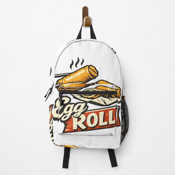 Item preview, Golden Egg Roll – Vintage Street Food Retro Logo designed and sold by Dax Studio.