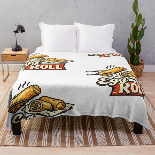 Item preview, Golden Egg Roll – Vintage Street Food Retro Logo designed and sold by Dax Studio.