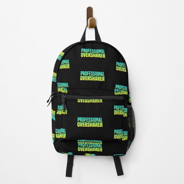 Item preview, Professional Oversharer, Green Funny Quotes designed and sold by Memes N Lore .