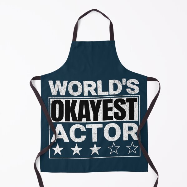 Item preview, World's Okayest Actor Funny Quote designed and sold by NosandEdgy.
