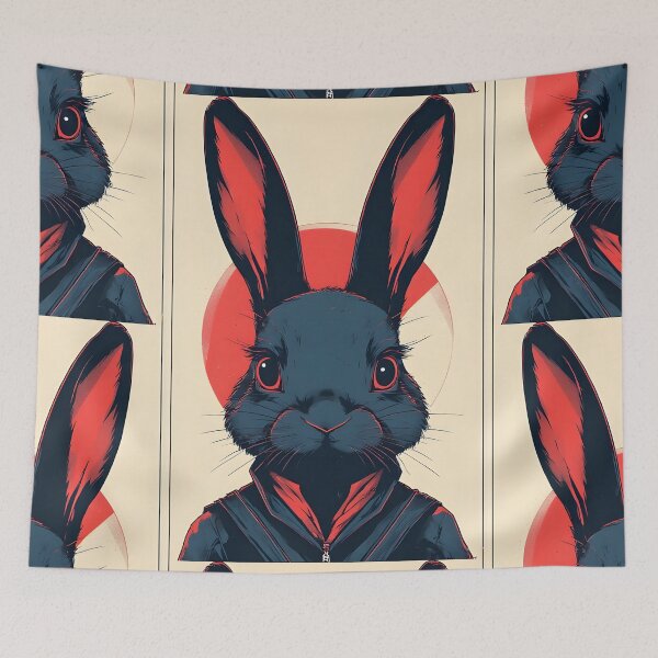 Item preview, Black Rabbit Superhero designed and sold by owi-art.