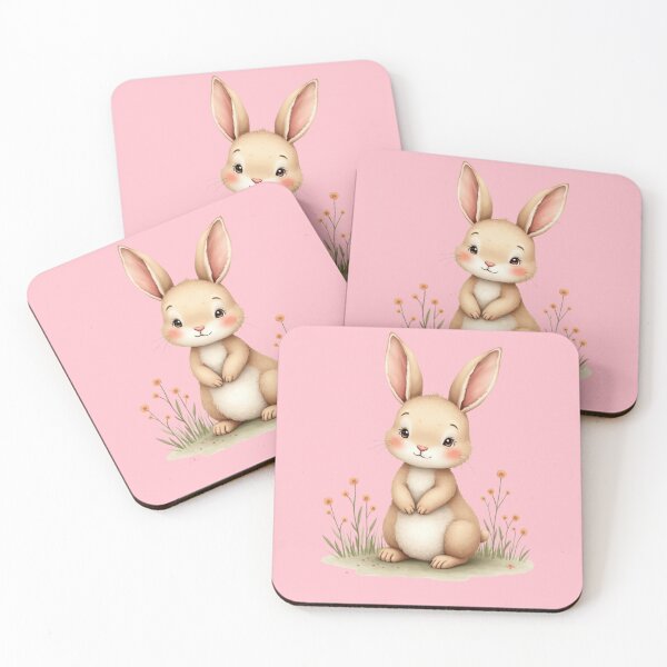 Item preview, Sweet Baby Bunny – Gentle Woodland Animal Art designed and sold by StudioWhitworth.