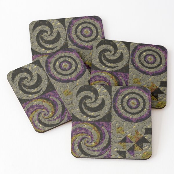 Item preview, optical drift enameled colorful geometric abstract design designed and sold by SmashingDeals.