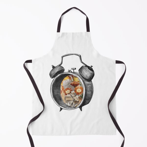 Item preview, Inner Time – Surreal Collage with Clock and Flowers designed and sold by NULLOFF.