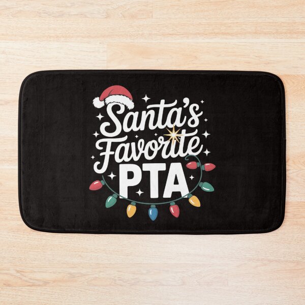 Item preview, Christmas Physical Therapist Assistant Santa's Favorite PTA designed and sold by cherylbartlett.