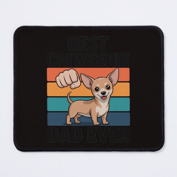 Item preview, Chiweenie Dog Dad Best Chiweenie Dad Ever designed and sold by cherylbartlett.