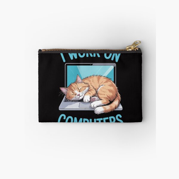 Item preview, Cats and Computers Laptop for pet lovers designed and sold by gerardostokes.