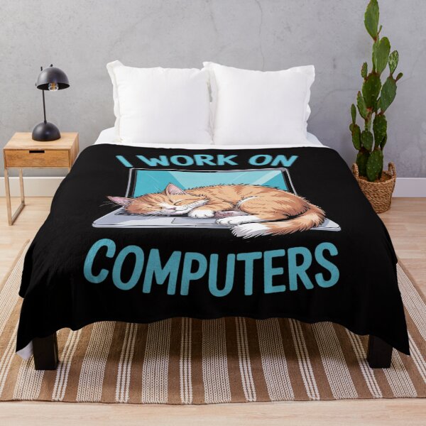 Item preview, Cats and Computers Laptop for pet lovers designed and sold by gerardostokes.