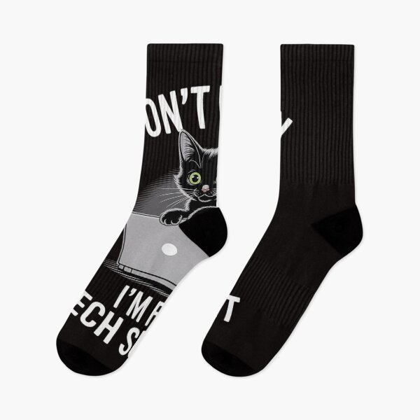 Item preview, Cat Don't Worry I'm From Tech Support designed and sold by cherylbartlett.