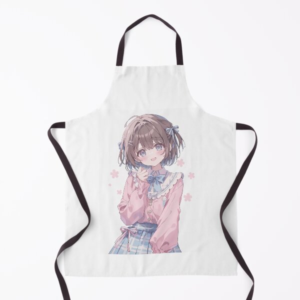Artikelvorschau, Anime-Mädchen mit kurzen Haaren in pastellrosa Outfit entworfen und verkauft von Piotrek0001.