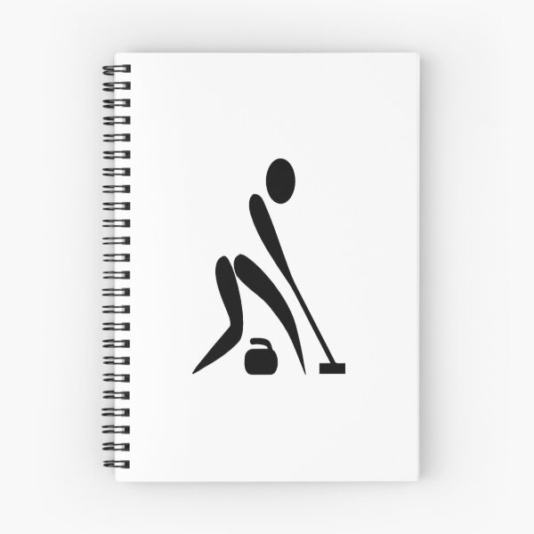 Item preview, ZPS Winter Sports Curling Silhouette designed and sold by ZaryaParx.