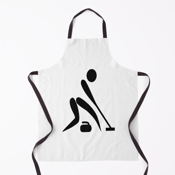 Item preview, ZPS Winter Sports Curling Silhouette designed and sold by ZaryaParx.
