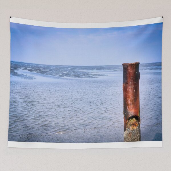 Item preview, View of the Wadden Sea of the North Sea designed and sold by Creative Waves Media.