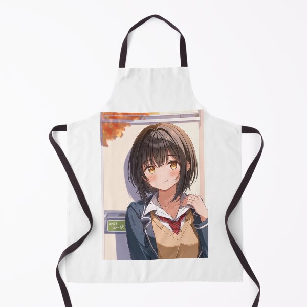 Item preview, Sweet Bob Cut Anime Girl in School Outfit designed and sold by Piotrek0001.