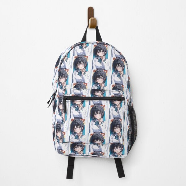 Item preview, Cool Tone Anime Girl with Blue Tinted Hair designed and sold by Piotrek0001.
