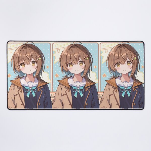 Item preview, Anime Girl in Beige Winter Coat designed and sold by Piotrek0001.