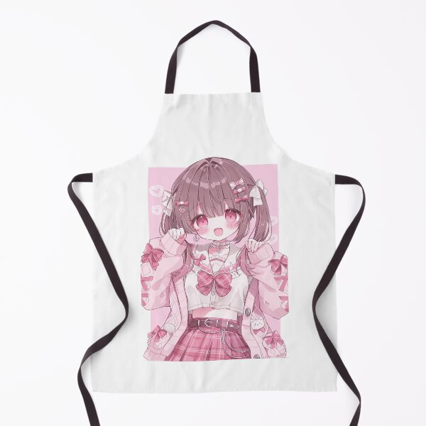 Artikelvorschau, Niedliches Anime-Mädchen mit schwarzen Zwillingszöpfen entworfen und verkauft von Piotrek0001.