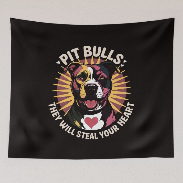 Item preview, Beware Of Pit Bulls, Dean Russo Pitbull Original - Dog Love designed and sold by cherylbartlett.