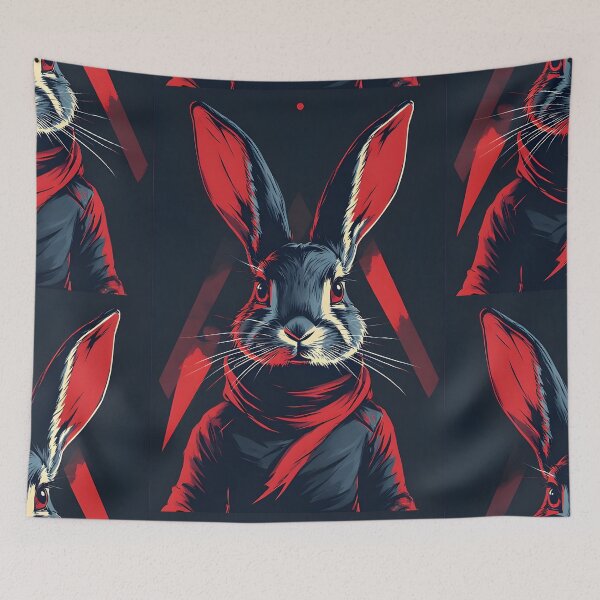 Item preview, Black Rabbit Superhero designed and sold by owi-art.