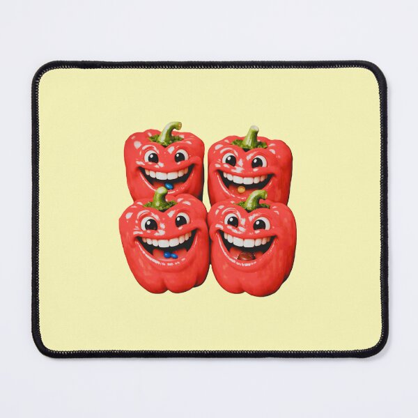Item preview, Smiling bell pepper designed and sold by Creative Visualize.