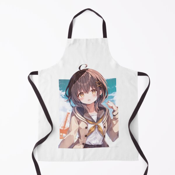 Item preview, Messy Hair Anime Girl Golden Hour Portrait designed and sold by Piotrek0001.