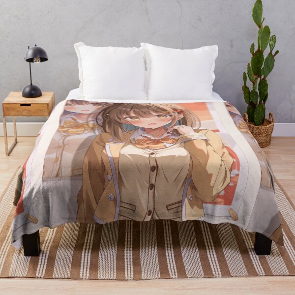 Item preview, Cute Anime Girl with Braided Brown Hair designed and sold by Piotrek0001.
