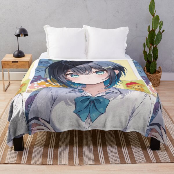 Artikelvorschau, Anime-Schülerporträt in warmen Farben entworfen und verkauft von Piotrek0001.