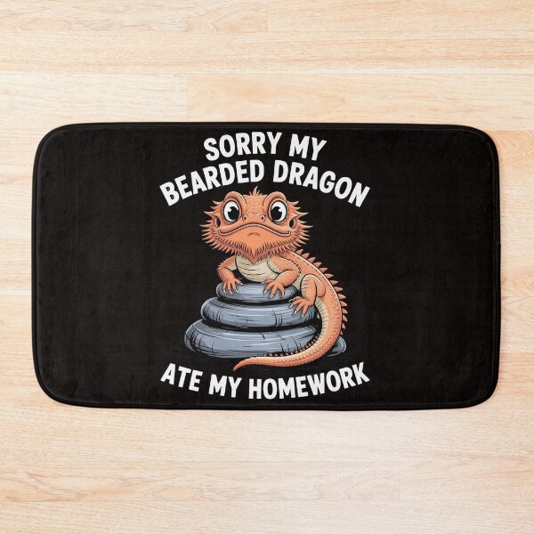 Item preview, Bearded Dragon Cute Lizard Beardie Ate My Homework designed and sold by cherylbartlett.