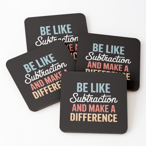 Item preview, Be Like Subtraction And Make A Difference Math Teacher designed and sold by cherylbartlett.