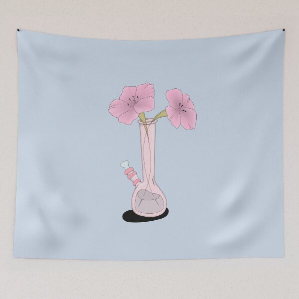 Item preview, Cute Floral Bubbler Vase designed and sold by PositivelyHan.