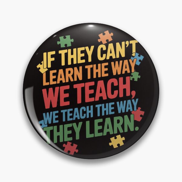 Item preview, Autism Awareness Teacher Autistic Teach Learn Gift designed and sold by cherylbartlett.