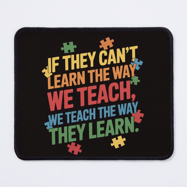 Item preview, Autism Awareness Teacher Autistic Teach Learn Gift designed and sold by cherylbartlett.