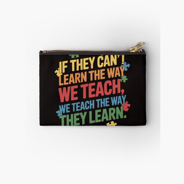 Item preview, Autism Awareness Teacher Autistic Teach Learn Gift designed and sold by cherylbartlett.
