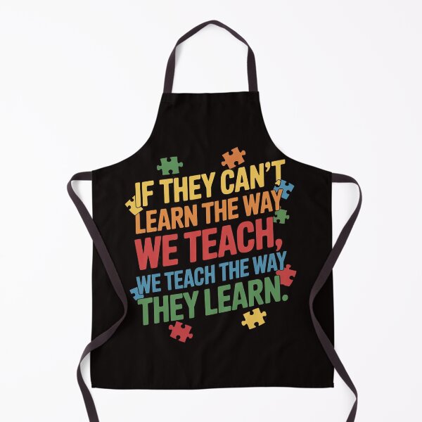 Item preview, Autism Awareness Teacher Autistic Teach Learn Gift designed and sold by cherylbartlett.