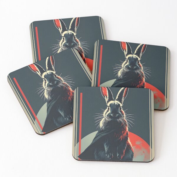 Item preview, Black Rabbit Superhero designed and sold by owi-art.