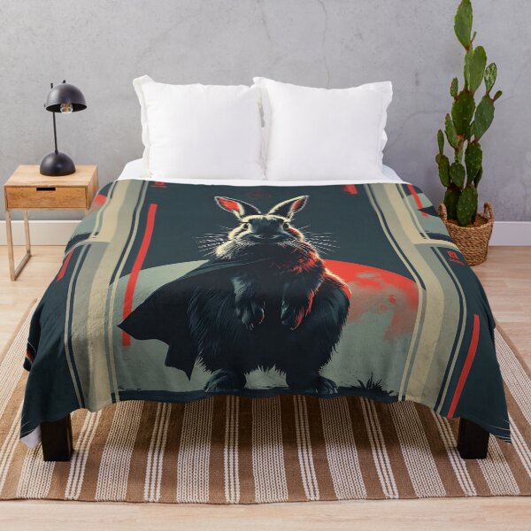 Item preview, Black Rabbit Superhero designed and sold by owi-art.