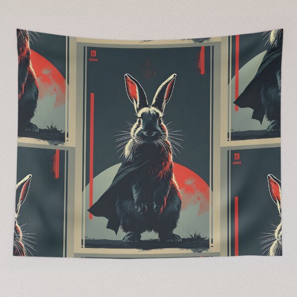 Item preview, Black Rabbit Superhero designed and sold by owi-art.