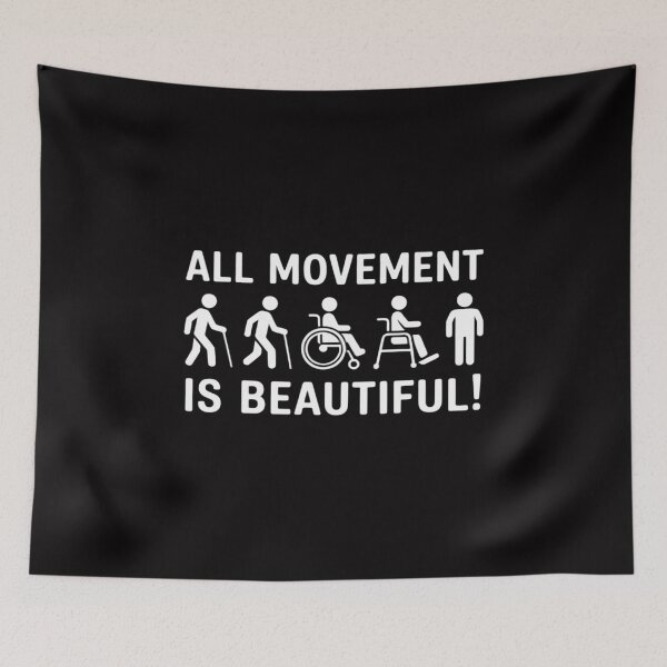 Item preview, All Movement is Beautiful OT PT PTA Assistant Disability designed and sold by jewellmeyers.