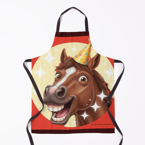 Item preview, Emoji Cartoon Horse – Smiling Party Celebration designed and sold by Creative Inspire Store.