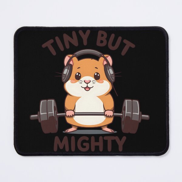 Item preview, Tiny But Mighty Gym Tee designed and sold by Side-Quest-Co.