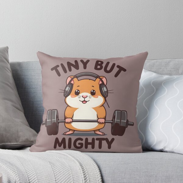 Item preview, Tiny But Mighty Gym Tee designed and sold by Side-Quest-Co.