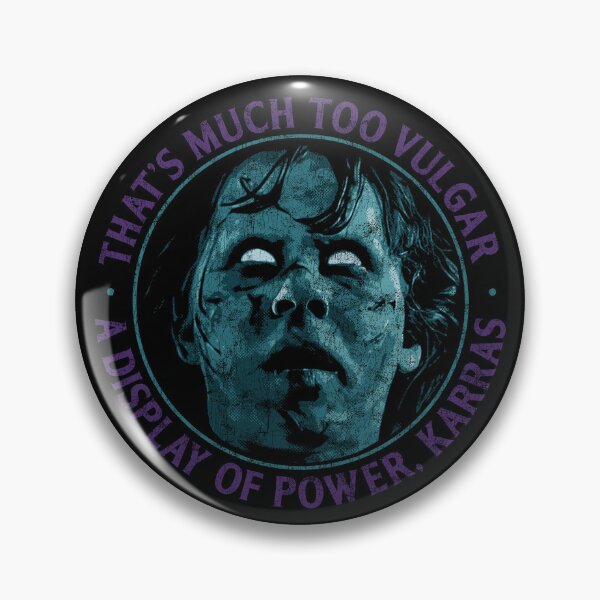 Item preview, The Exorcist 1973 Vulgar A Display Of Power Horror Distressed designed and sold by Power Up Prints.