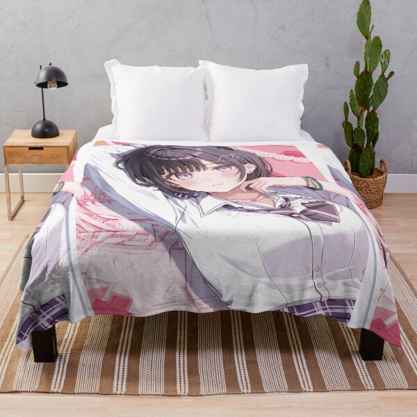Item preview, Cute Girl Lying on Pillow Anime Art designed and sold by Piotrek0001.