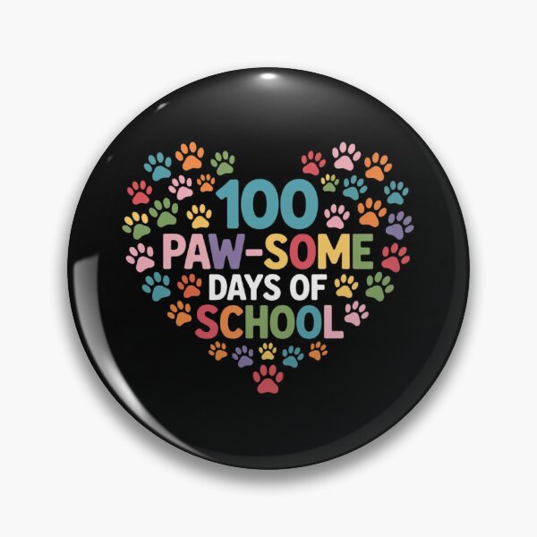 Item preview, 100 Paw-Some Days of School Dog 100th Day School designed and sold by joedavila.
