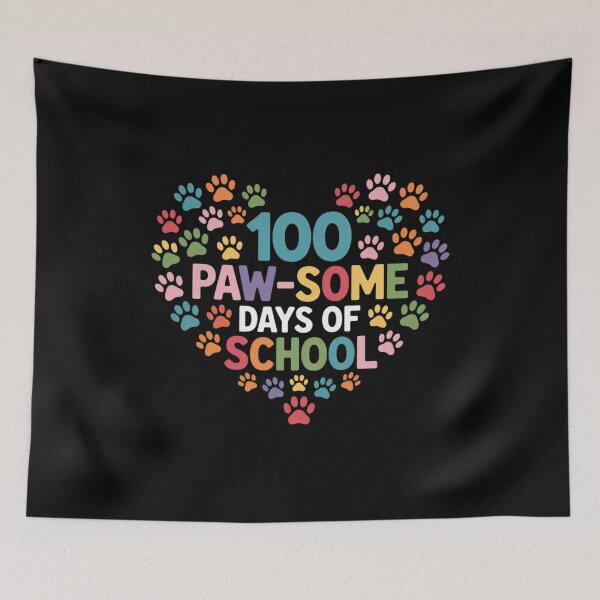Item preview, 100 Paw-Some Days of School Dog 100th Day School designed and sold by joedavila.