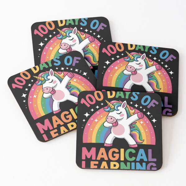 Item preview, 100 Days Of Magical Learning Dabbing Unicorn Girls Kids designed and sold by joedavila.