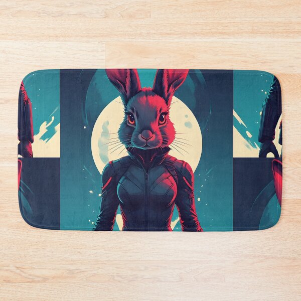 Item preview, Black Rabbit Superhero designed and sold by owi-art.
