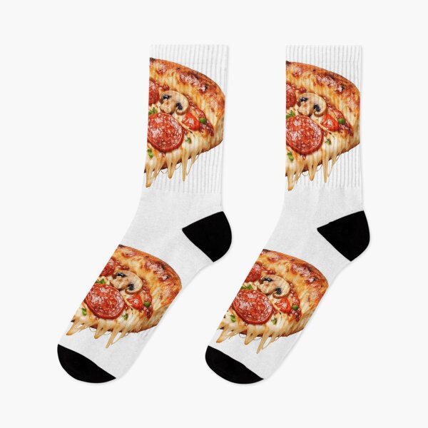 Item preview, Realistic Pizza Slice – Gourmet Food Art designed and sold by Dax Studio.