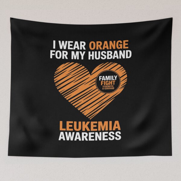 Item preview, Women Wife I Wear Orange For My Husband Leukemia Awareness designed and sold by joedavila.