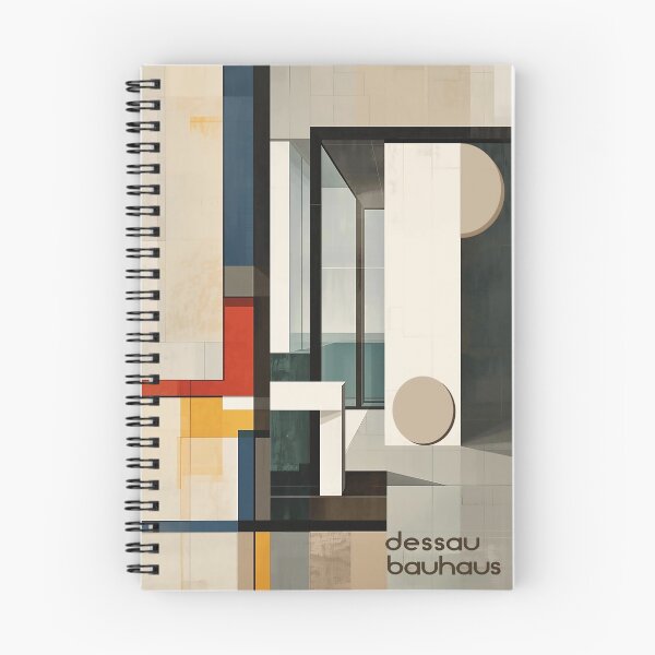 Item preview, Dessau Bauhaus Art Print | Modern Geometric Decor designed and sold by MarvinStudios.